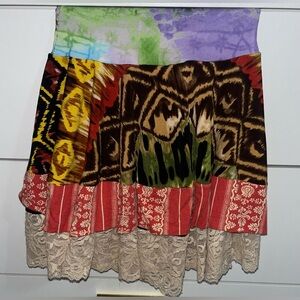 Girls skirt, handmade by Santa Monica’s Designer/ luxury artist Maria bloom